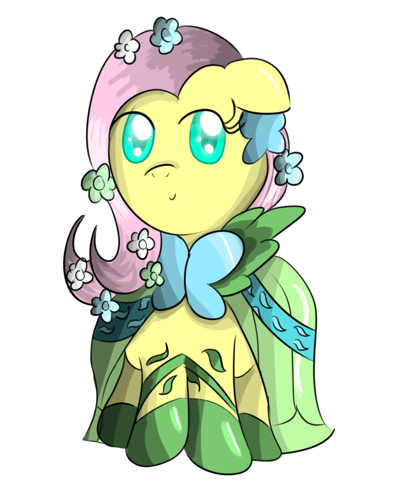 Fluttershy's Gala Dress