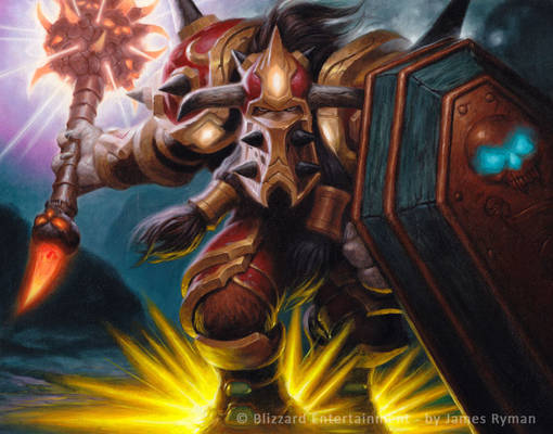 Warcraft TCG - Tauren Paladin