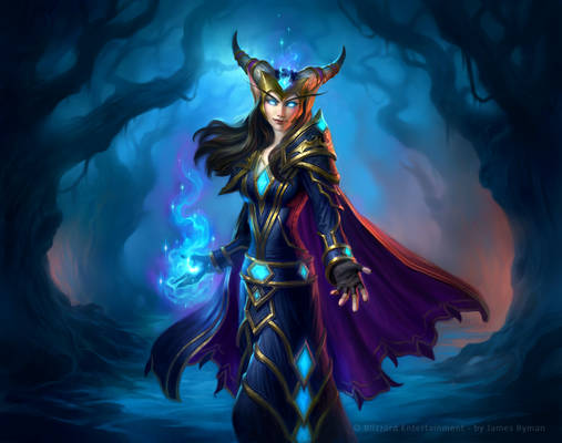 Countess Ashmore for Hearthstone: The Witchwood