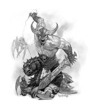 Giant Warrior Demon