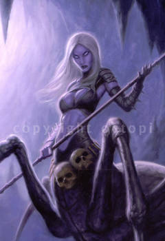 Spider Demoness - detail