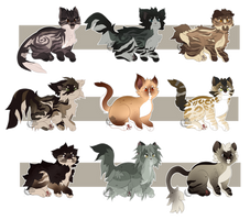 OPEN | Lil Kitty Squad | Set Price