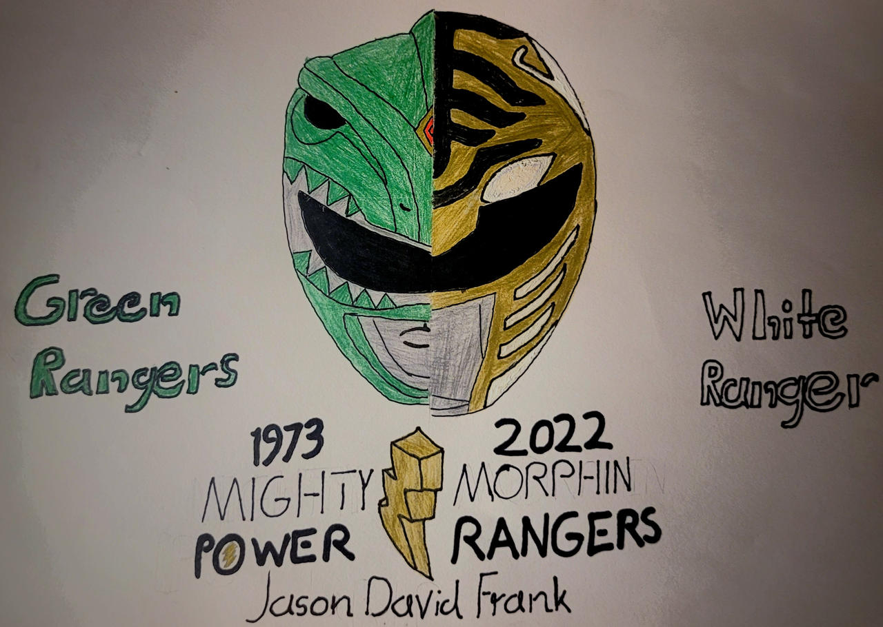 Green Power Ranger White Ranger Green Rangers/White Rangers 1973-2022 by Dragonslayerwarrior5 on DeviantArt