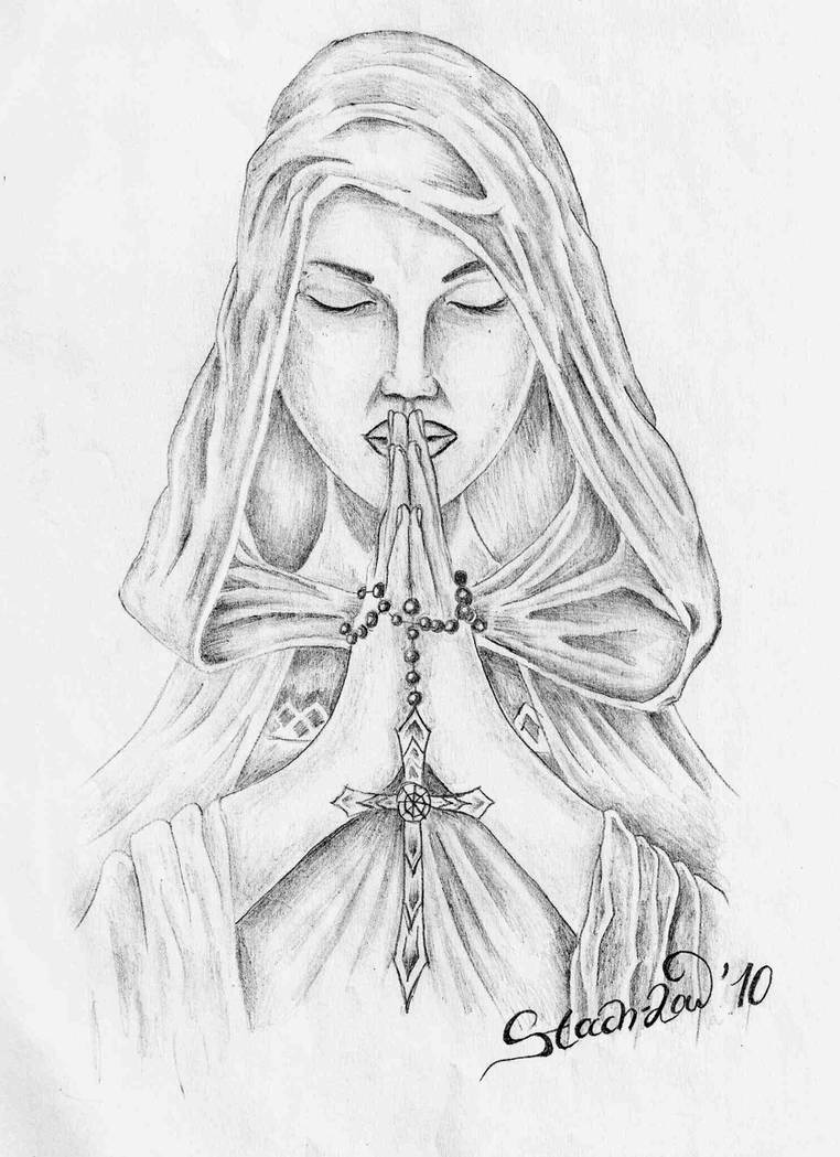 Praying Woman by StachLow on DeviantArt