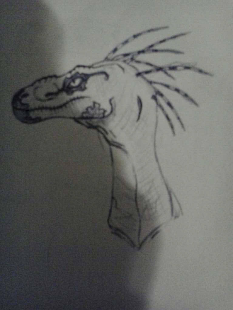 Demon Raptor Drawing Raptor. by TyrannosaurusRexDraw on DeviantArt