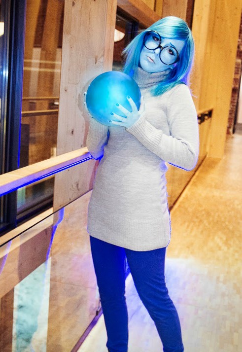 Sadness Cosplay from Inside Out