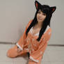 Black Hanekawa Cosplay