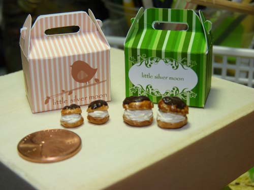 Miniature Pastry Boxes