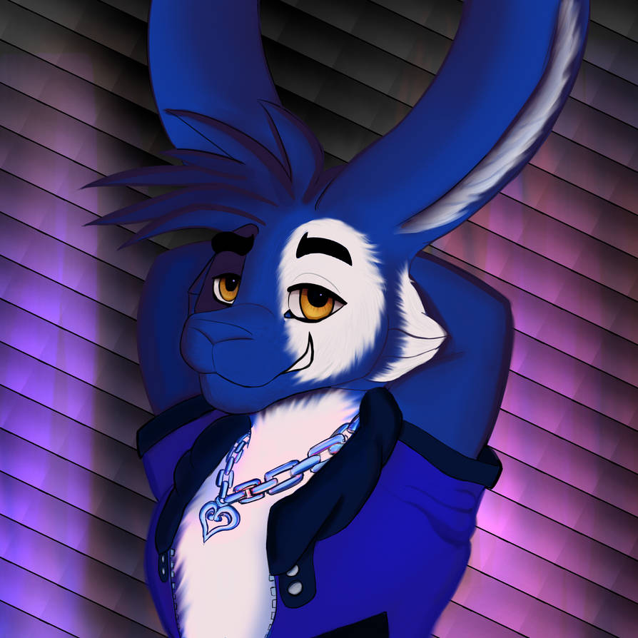 Blue Rabbit Deviantart Blue Bunny! by NightDrawr on DeviantArt