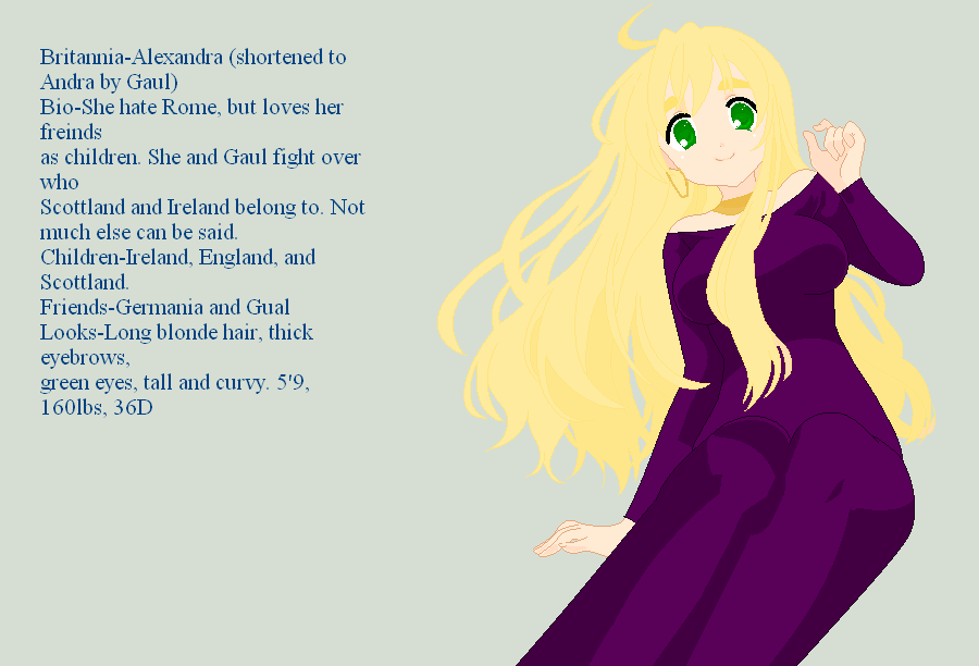 Britannia-Hetalia OC