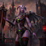 Female draenei shadow priest - World of Warcraft