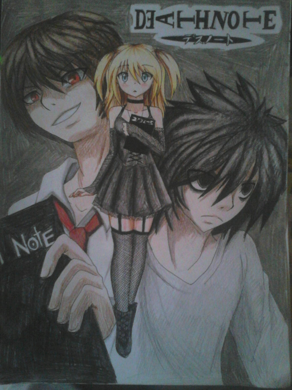 (Fanart) .:Death Note:. by Hatsuwu-chan on DeviantArt