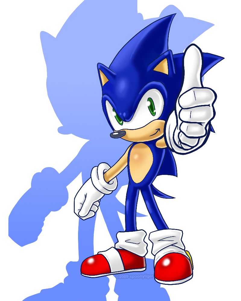 Classic Sonic fanart! [OC] : r/SonicTheHedgehog