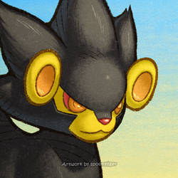 #0405 Male Shiny Luxray PMD Neutral PFP