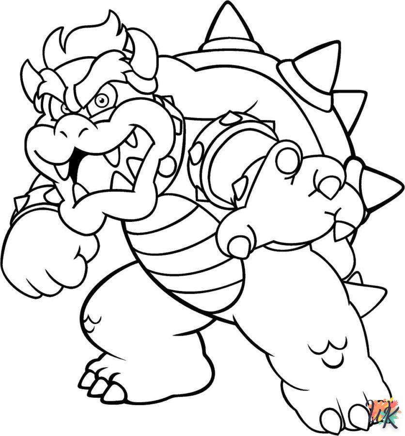 Dibujos para Colorear Bowser by dibujosparacolorear on DeviantArt dibujos-para-colorear-super-mario-bros-wonder