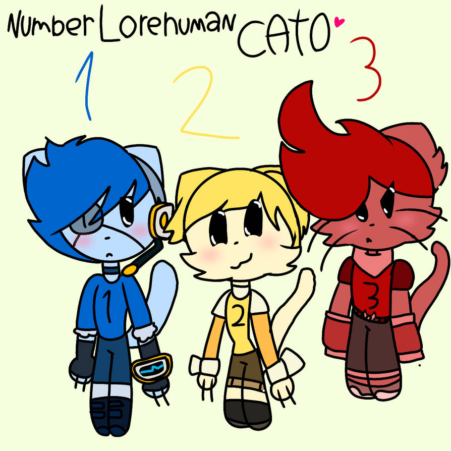 Number Lore Rabbit Humans Number lore human Cato by sara88129152 on DeviantArt