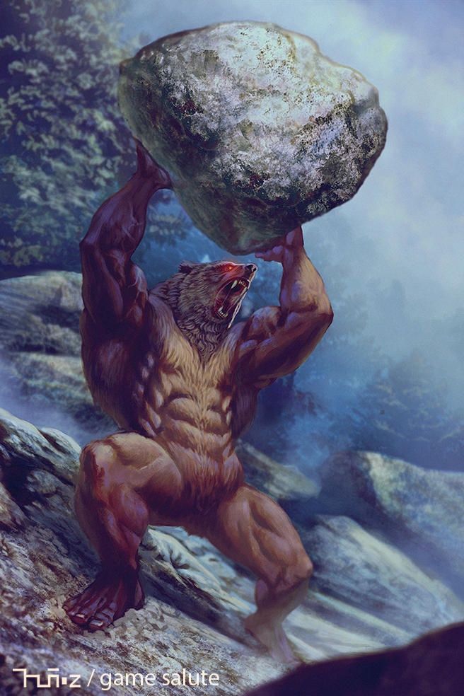 Werebear Brave Werebear by metalratrox on DeviantArt