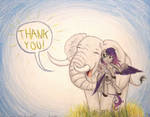 Thank You, Silentwulv! by TheFriendlyElephant