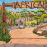 Future Africa Loop Entry Way Concept