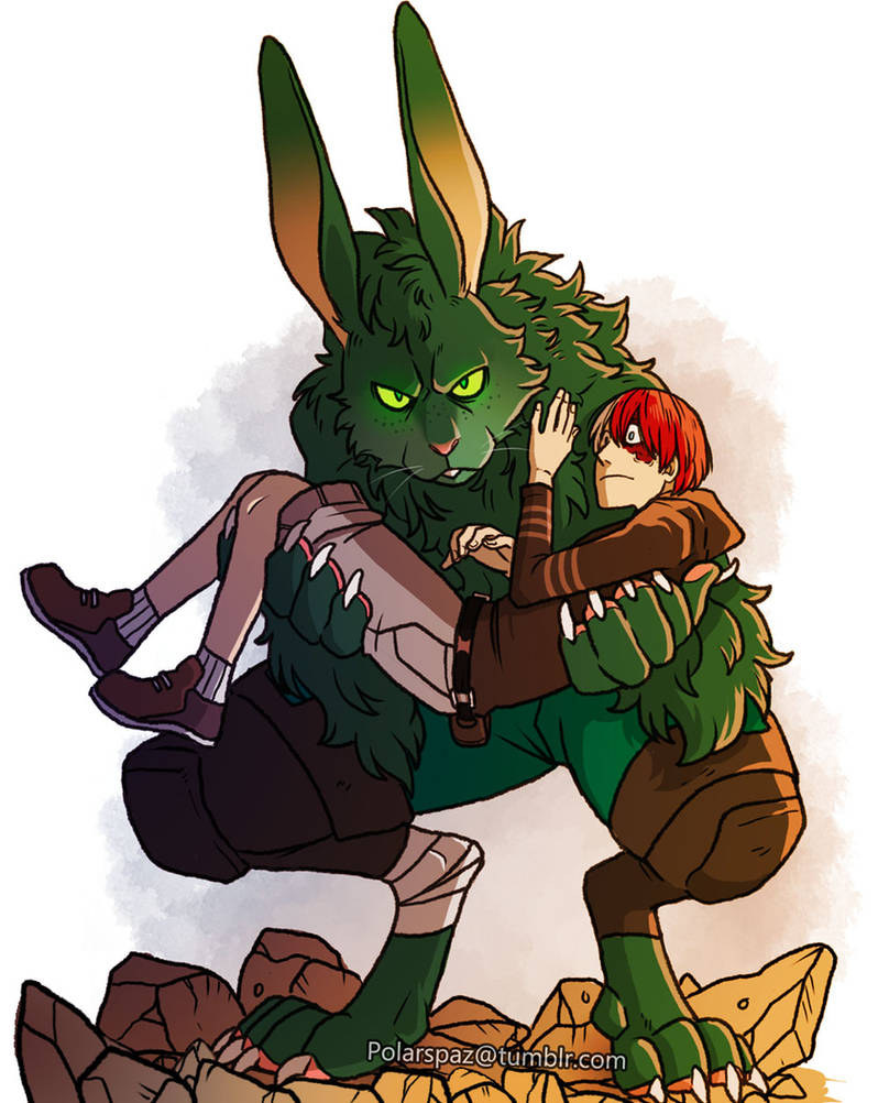 The Rabbit Boy Rabbit boy by Polarspaz on DeviantArt