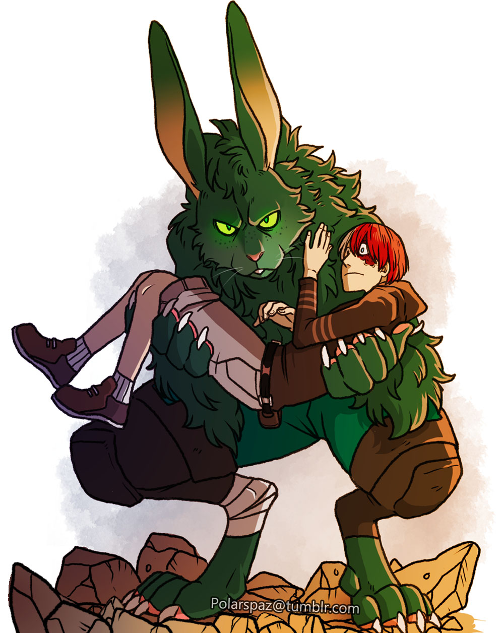 Rabbit boy by Polarspaz on DeviantArt
