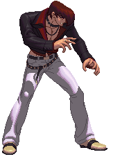 The King of Fighters XIII: Iori Yagami on Make a GIF