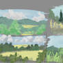 Landscapes from reference