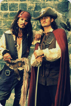 Jack Sparrow and Will Turner