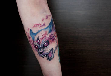 Demoncat tattoo