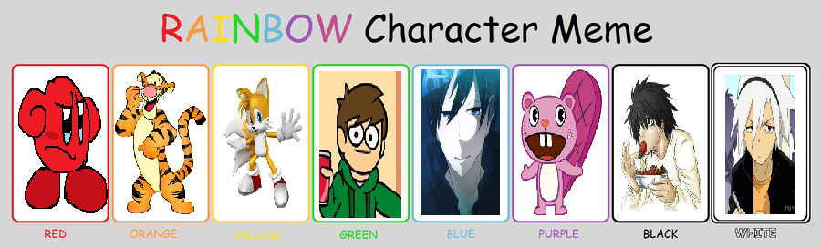 My Color Character Meme by LunaMoon9000 on DeviantArt