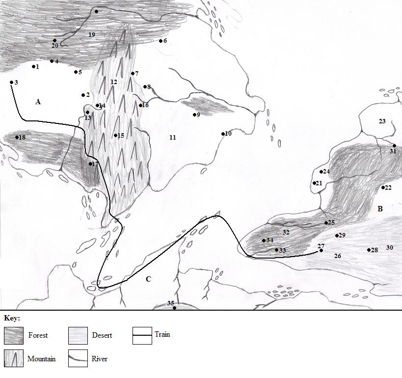 New Age Fantasy Map