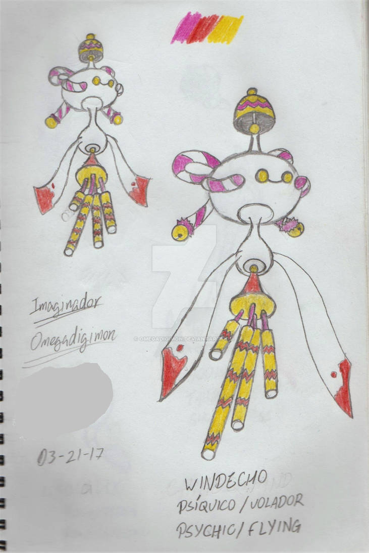 Windecho Windeco (chimecho evolution) by omegadigimon on DeviantArt
