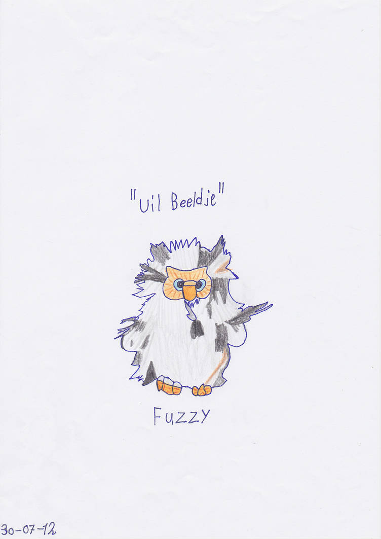 Fuzzy (Drawing) by MsJiggly93 on DeviantArt