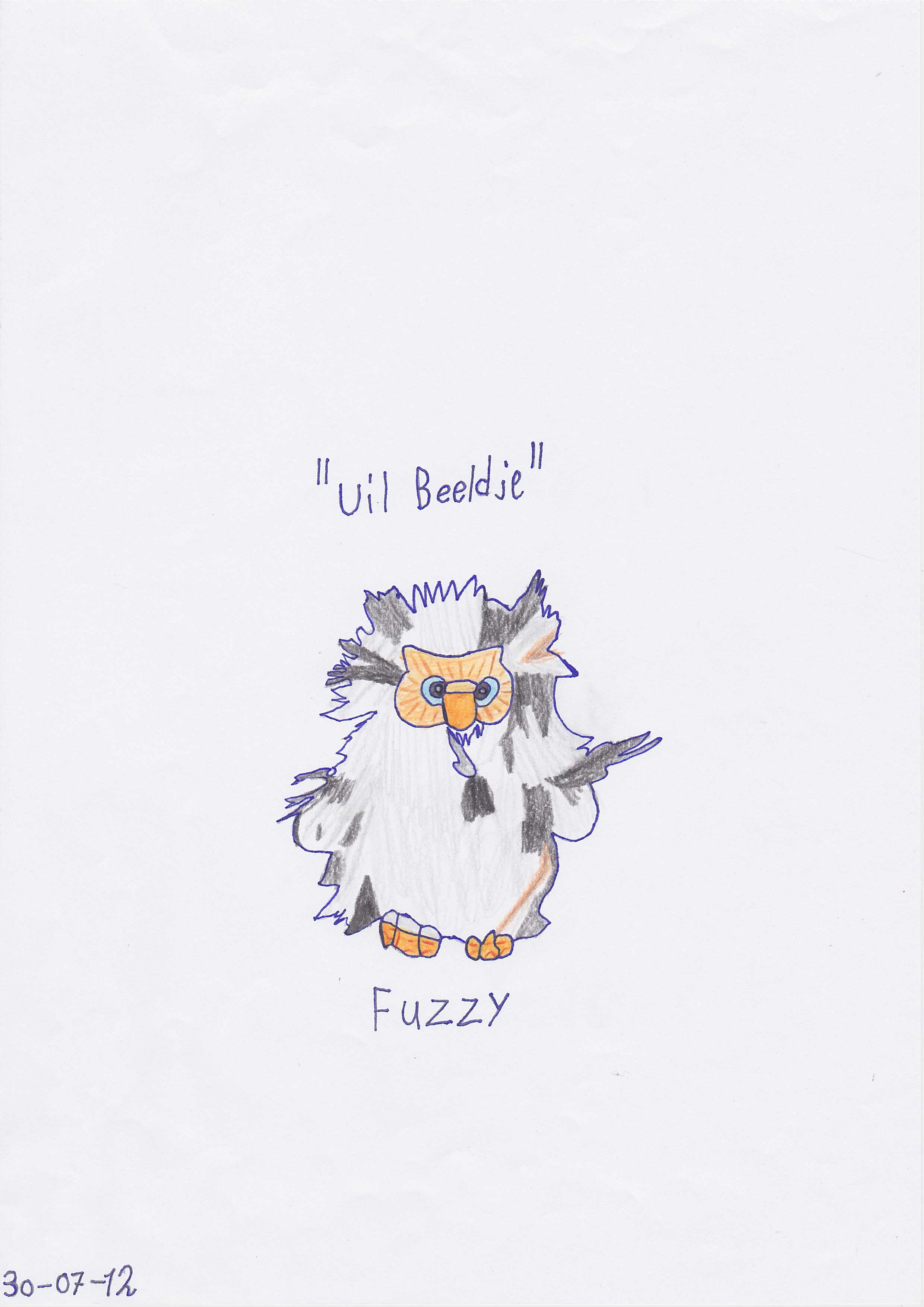 Fuzzy Chitle Fuzzy (Drawing) by MsJiggly93 on DeviantArt