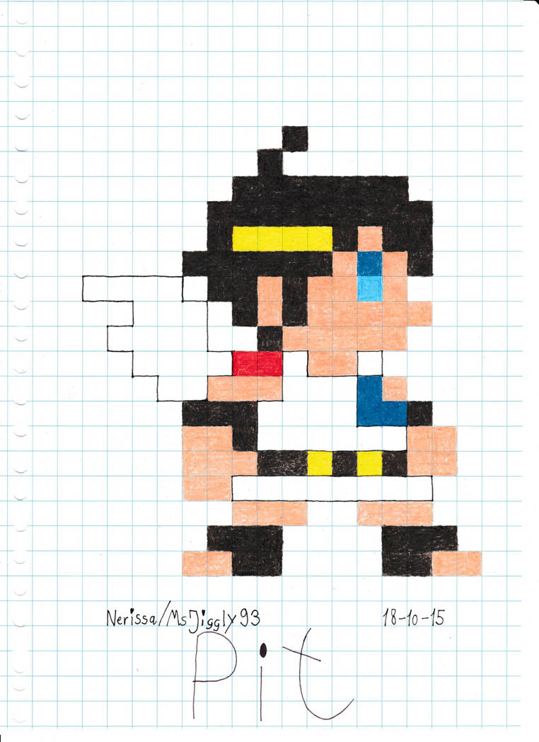 Pit (8-Bit) by MsJiggly93 on DeviantArt