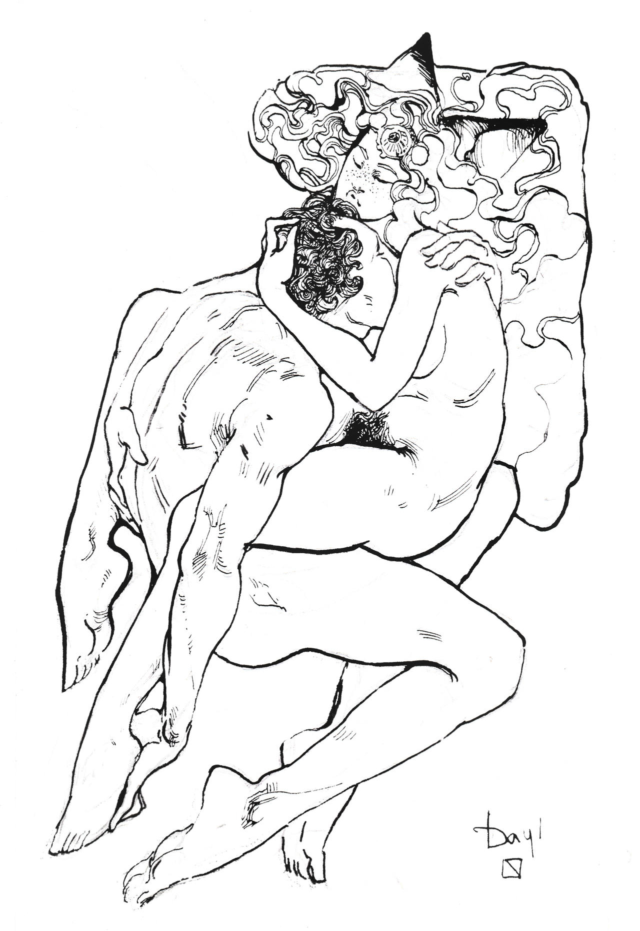 MohnLeda: I Cuddles (naked)