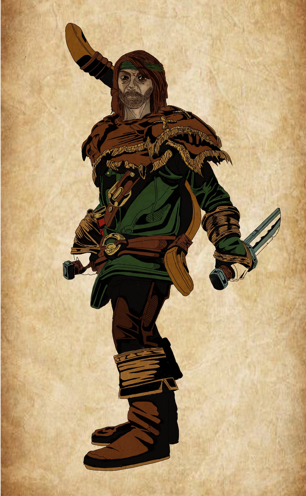Dogman Rune The Dogman - first draft by gavinsmith2600 on DeviantArt