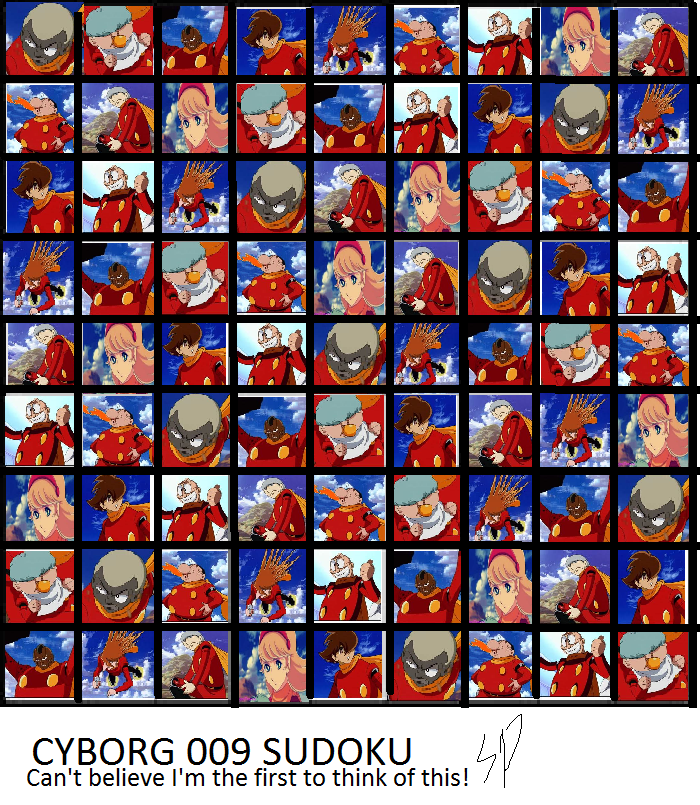 CYBORG 009 SUDOKU