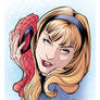 Gwen Stacy (ink + color)