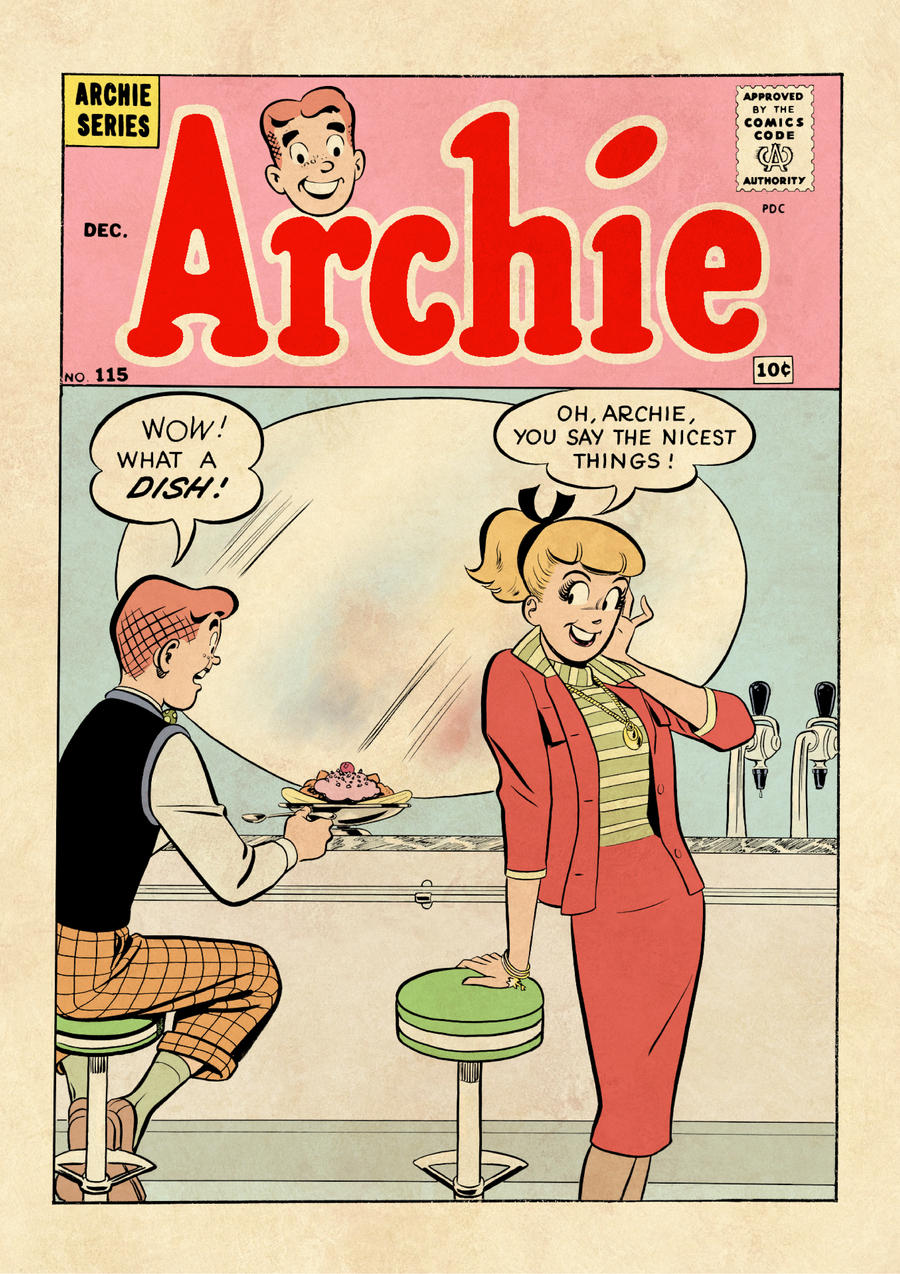 Archie # 115, Dec 1959 (color) by johncastelhano on DeviantArt