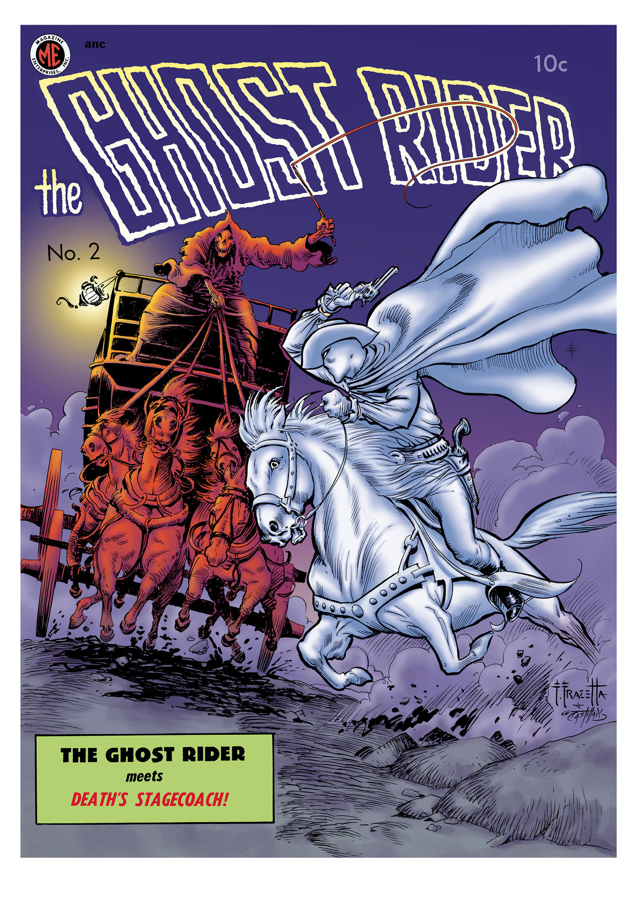 Ghost Rider (color) by johncastelhano on DeviantArt