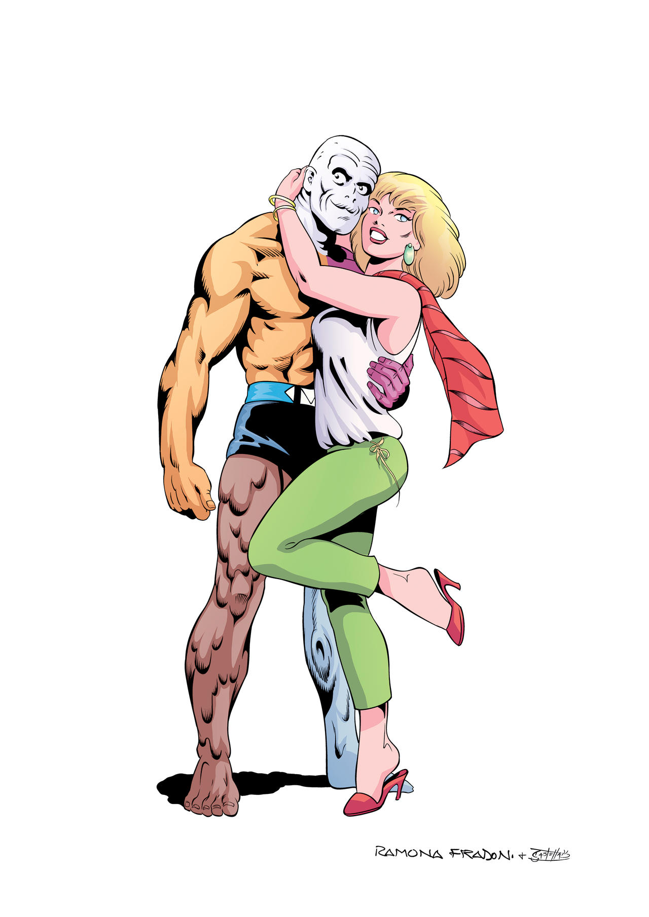Metamorpho Deviantart Metamorpho (Rex Mason) and Sapphire Stagg by johncastelhano on DeviantArt