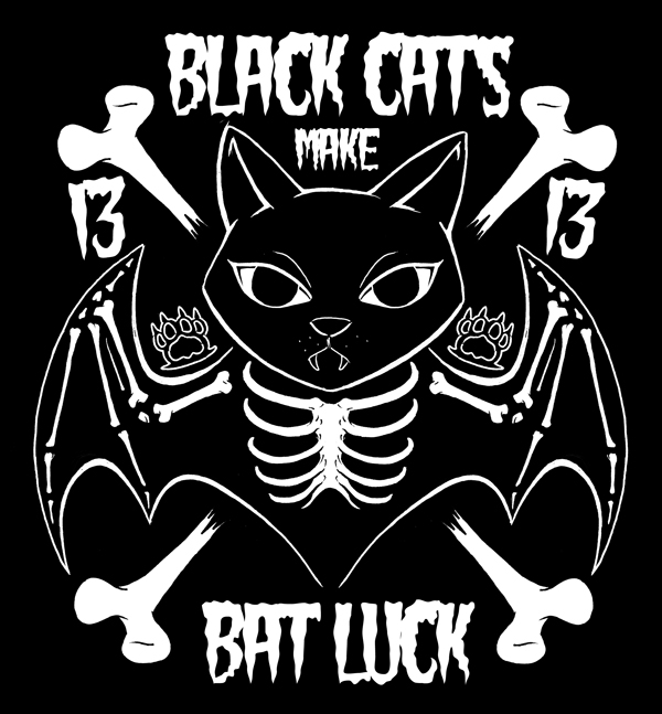 black cats make bat luck