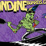 Psychobilly Zombie Surfer