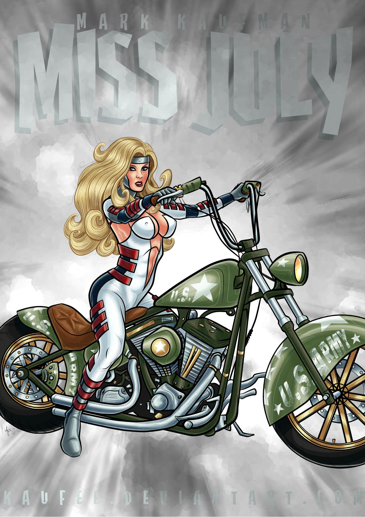 Miss July's Assault Chopper