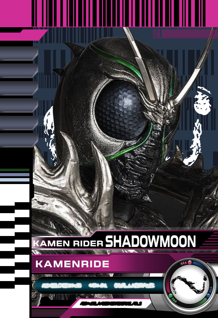 Scared Rider Card Kamen Rider ShadowMoon Rider Cards by trungshshshsh on DeviantArt