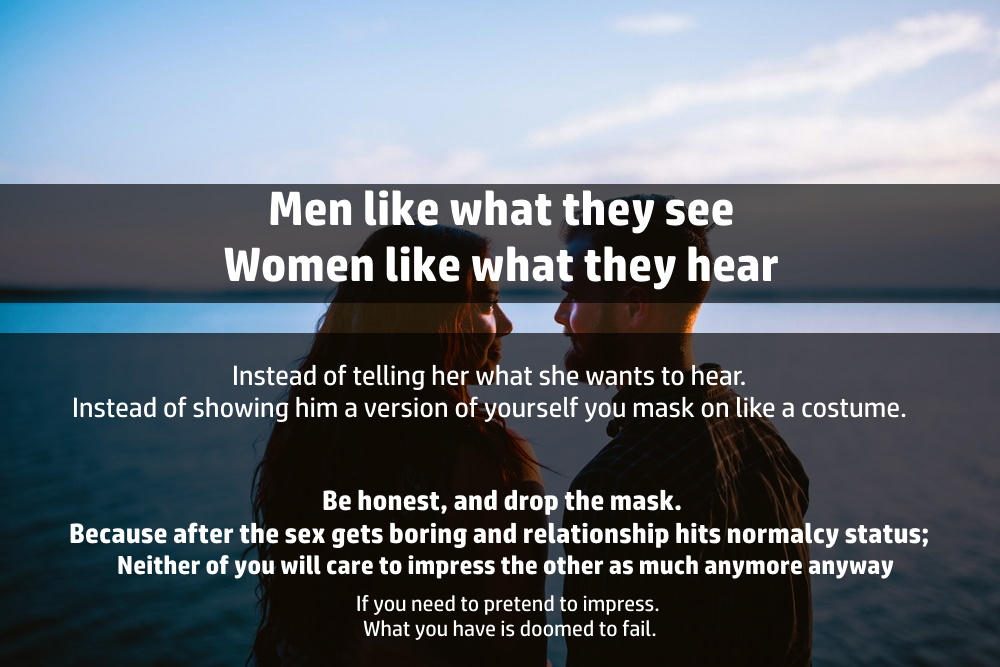 Be Honest (men-women) by HelloSir2099 on DeviantArt
