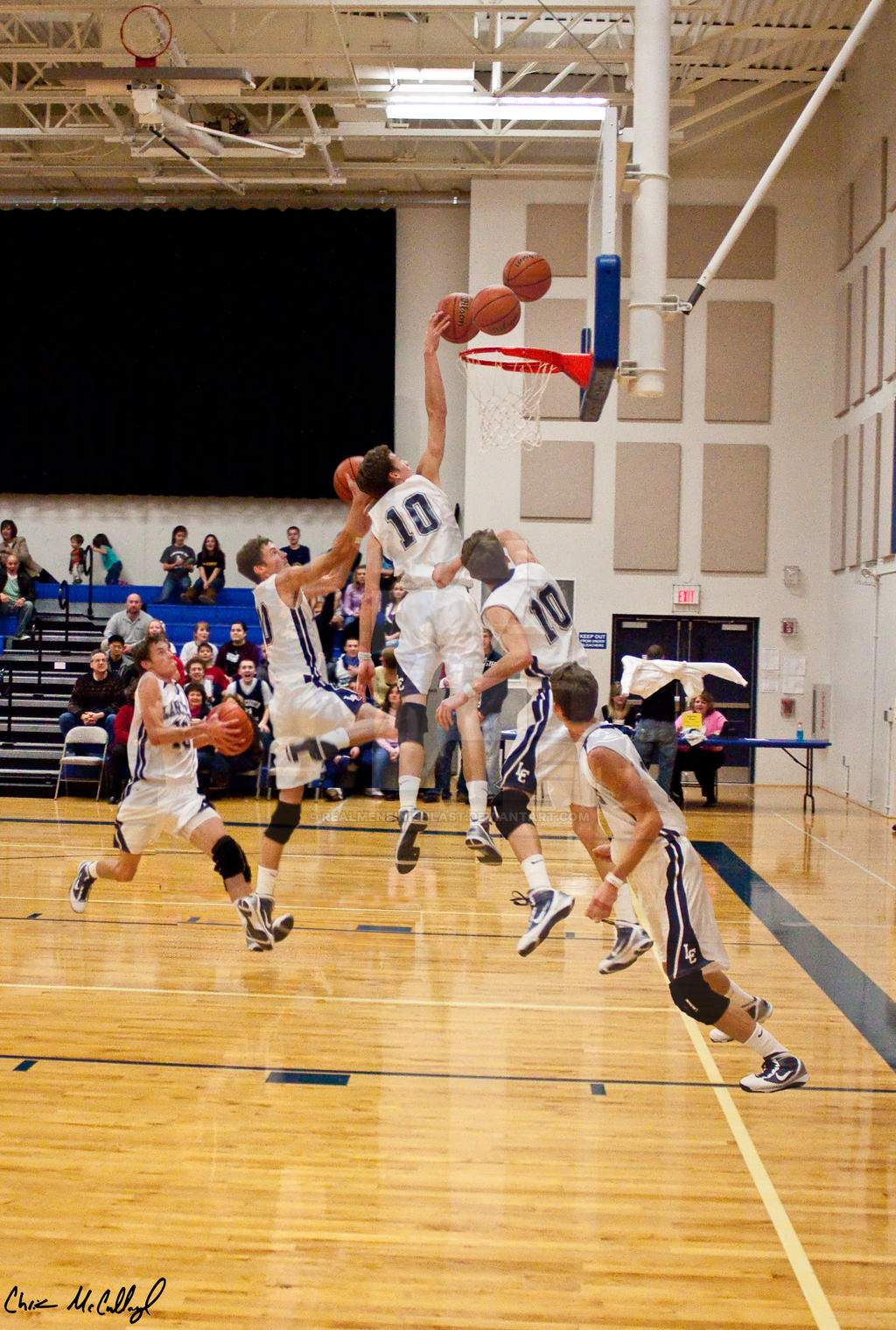 High School Dunk Sequence