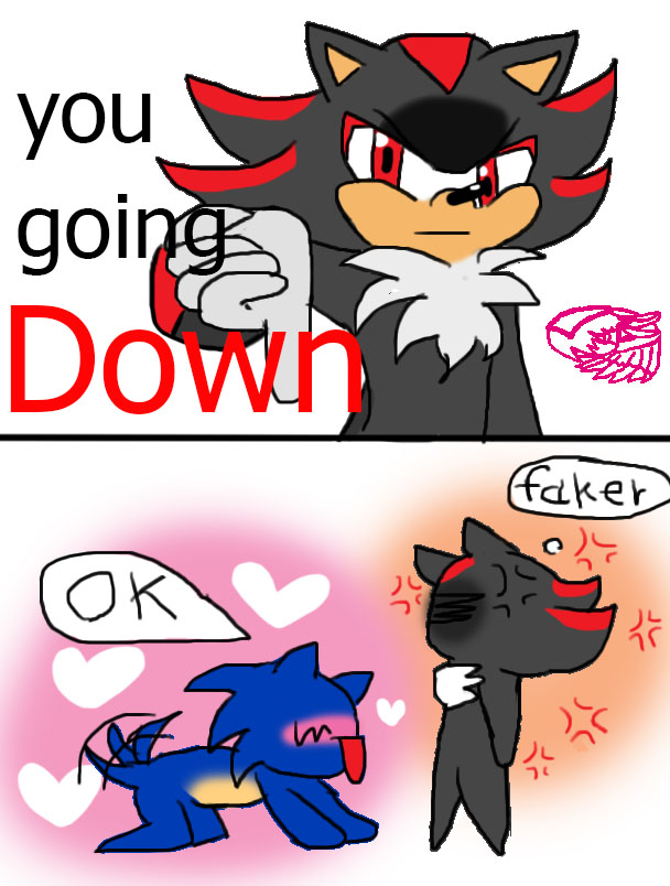 shadow x sonic comic by maithehedehog on DeviantArt