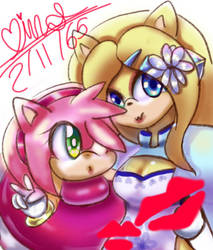 Amy x maria by maithehedehog